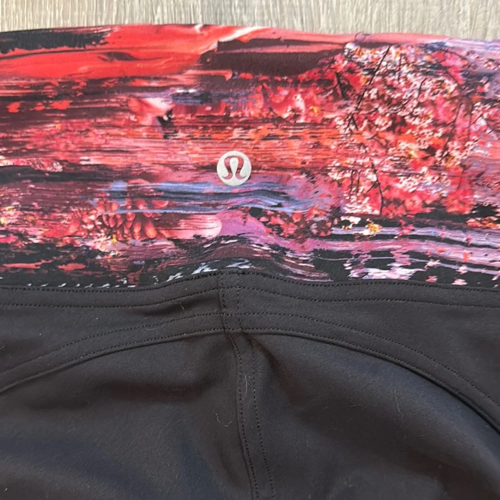 Lululemon Sz 6 Sweat & Repeat Crop High Rise Yoga Workout Lounge Womens Leggings - Picture 7 of 15